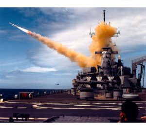 Archive photo of a tomahawk missile launch