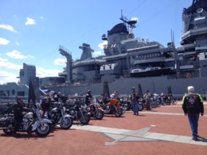Fallen Heroes Wreath Program Motorcycle Ride @ Battleship New Jersey