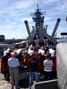 Memorial Day Ceremony Aboard the Battleship @ Battleship New Jersey
