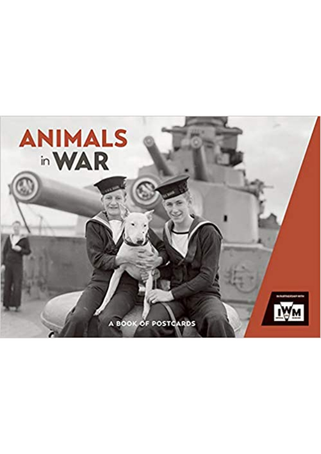 Animals in War Book of Postcards - Battleship New Jersey