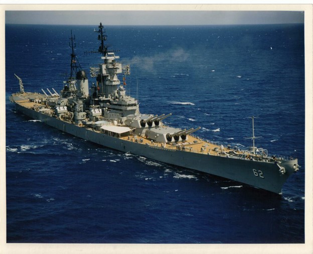 US Naval Battleship Photo Print USN Navy USS NEW JERSEY BB 62 