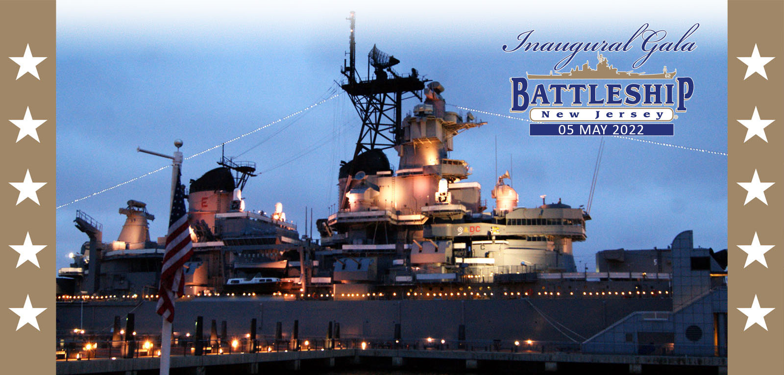 Admiral Halsey Awards Gala on the Battleship New Jersey