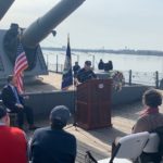 Battleship Salutes Veterans on Veterans Day