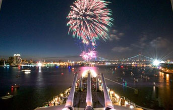 Have A Blast On The Battleship July 4th